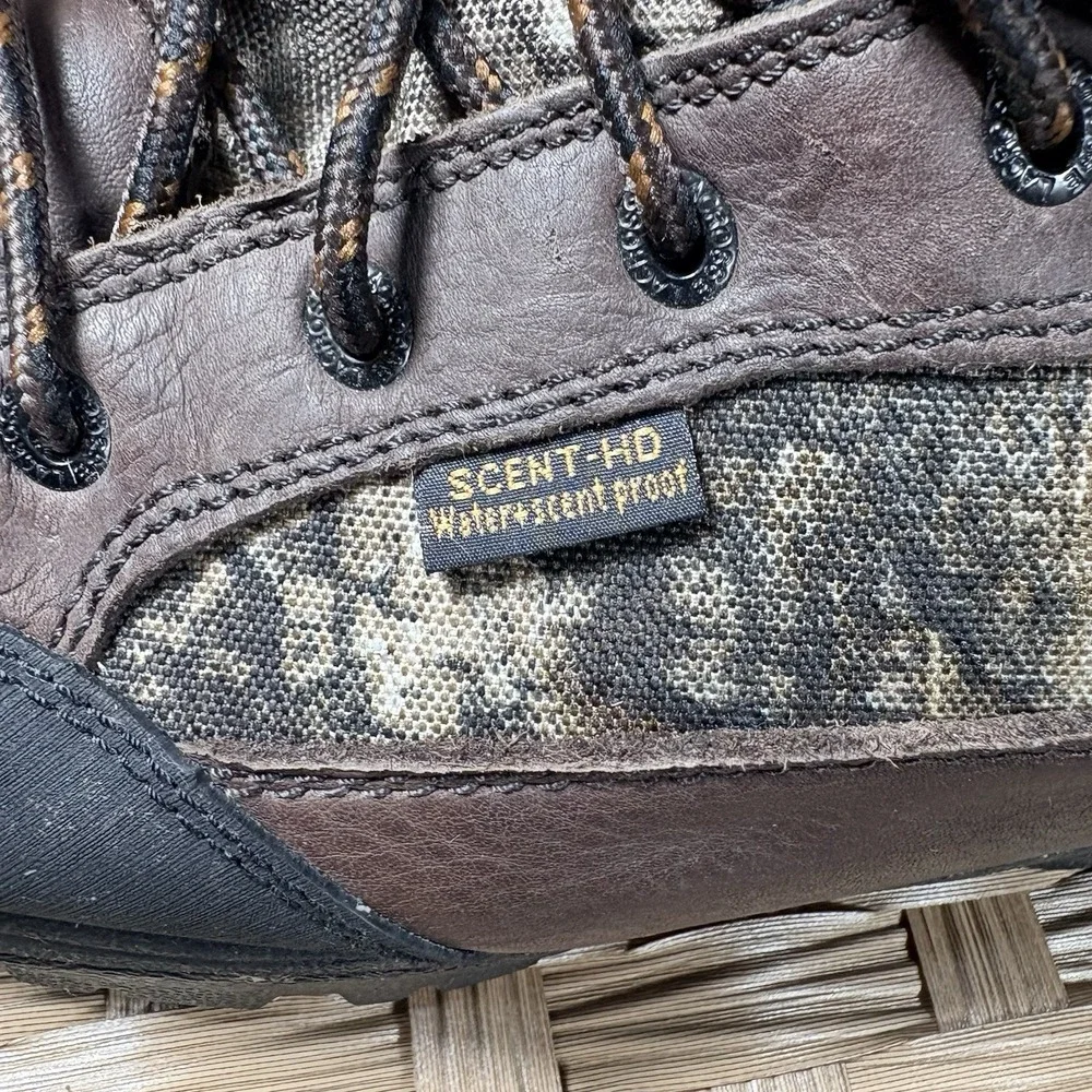 Lacrosse Big Country‎ Boots Mens 12 Hunting Camo 800G Insulated Leather 8 Inch